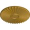 Ekena Millwork Shakuras Ceiling Medallion (For Canopies up to 5"), Hand-Painted Pharaohs Gold, 19 3/4"OD x 1 3/8"P CM20SHPGS - alternate 3